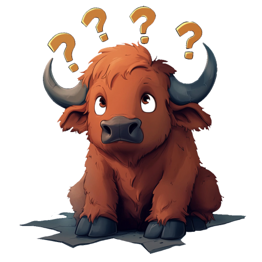 Confused Buffalo Logo